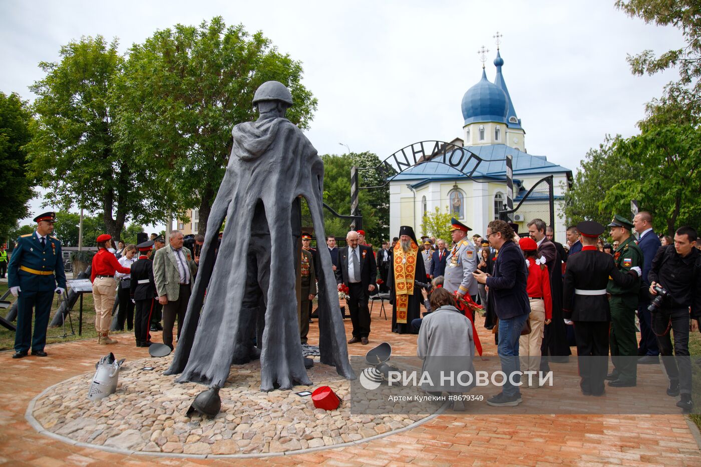 Празднование Дня Победы в оперативной группе российских войск в Приднестровье