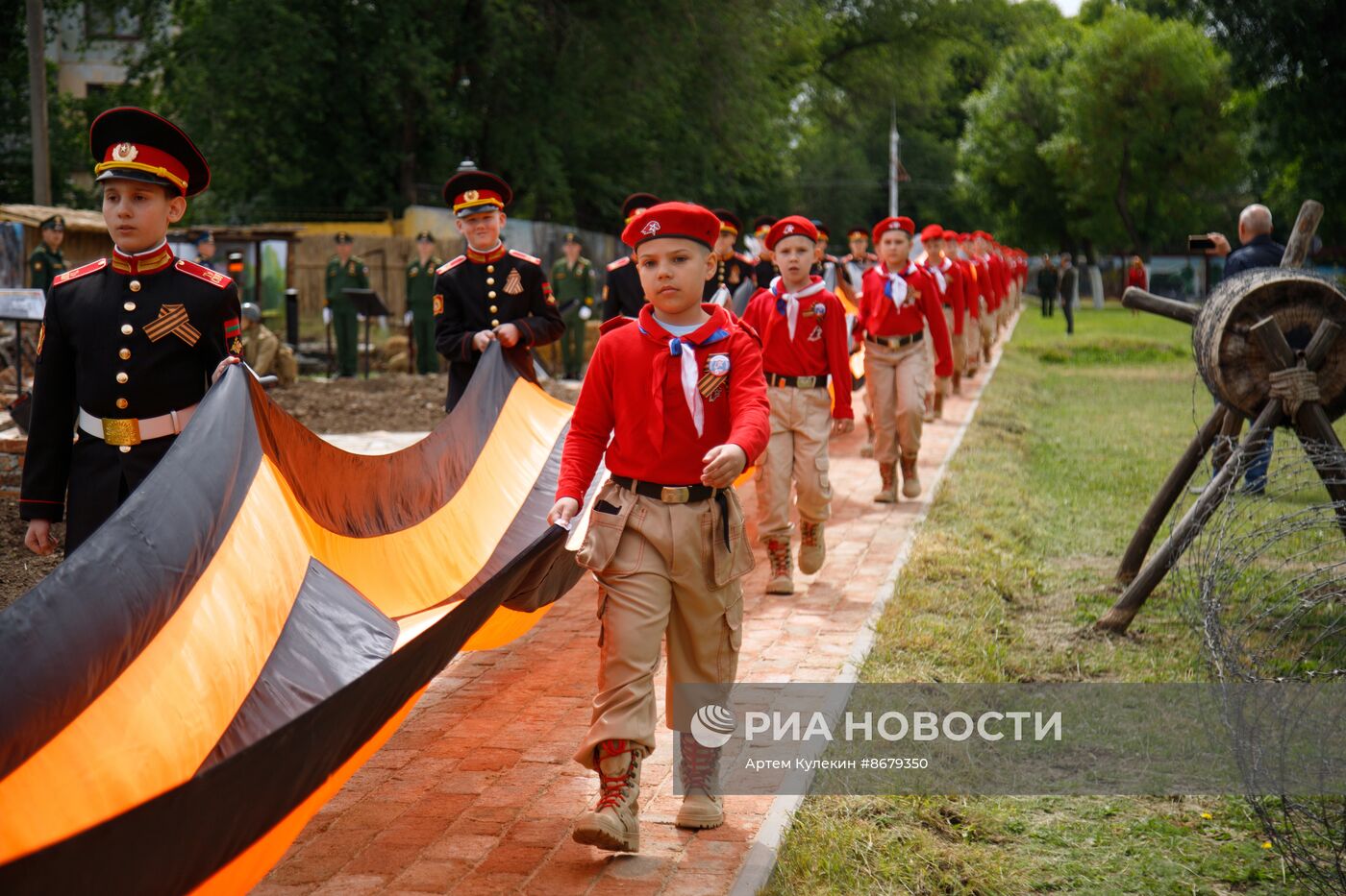 Празднование Дня Победы в оперативной группе российских войск в Приднестровье