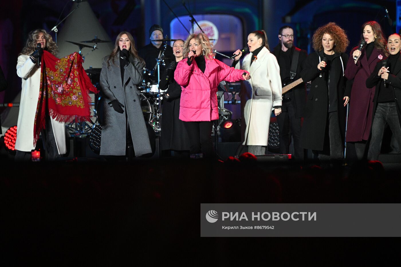 Празднование Дня Победы в Москве