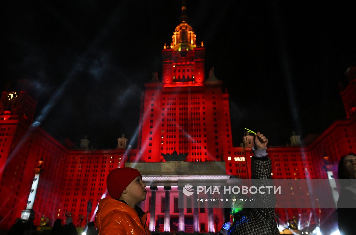 Празднование Дня Победы в Москве