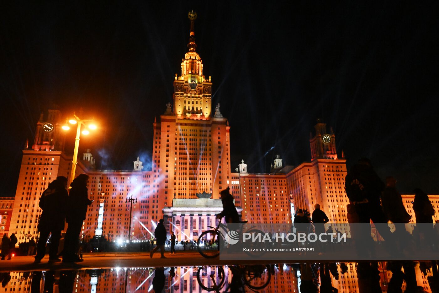 Празднование Дня Победы в Москве