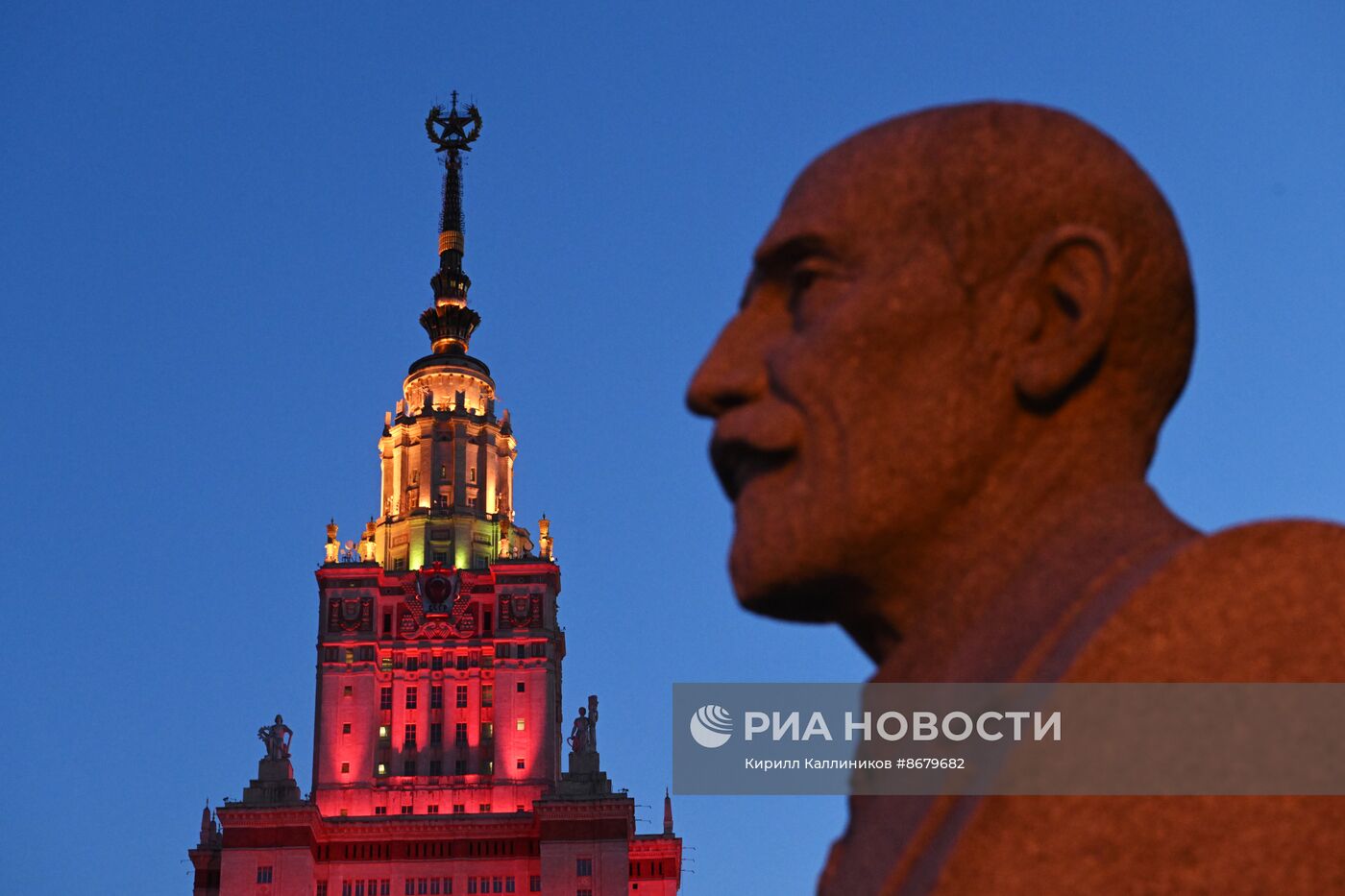 Празднование Дня Победы в Москве