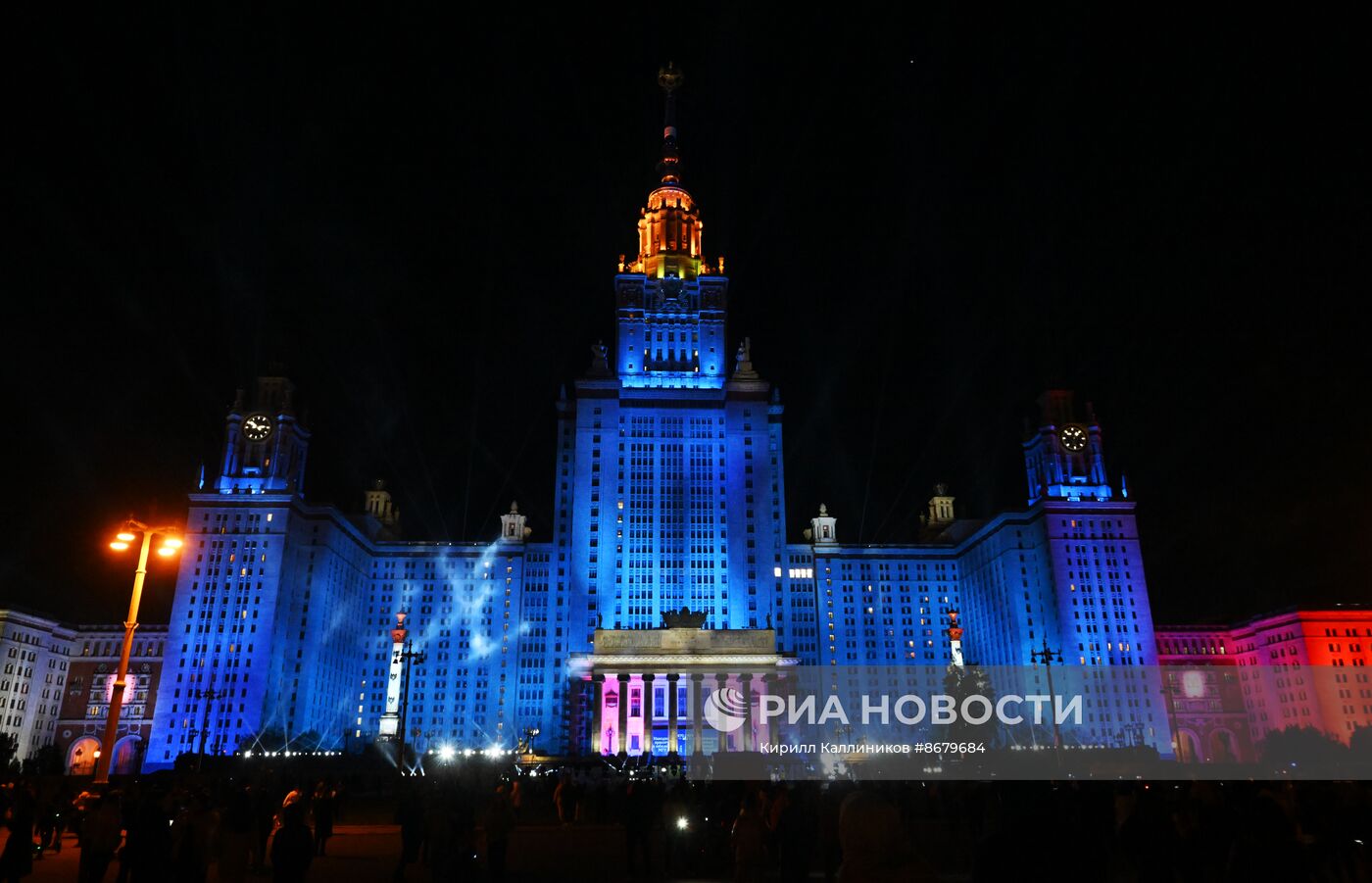 Празднование Дня Победы в Москве