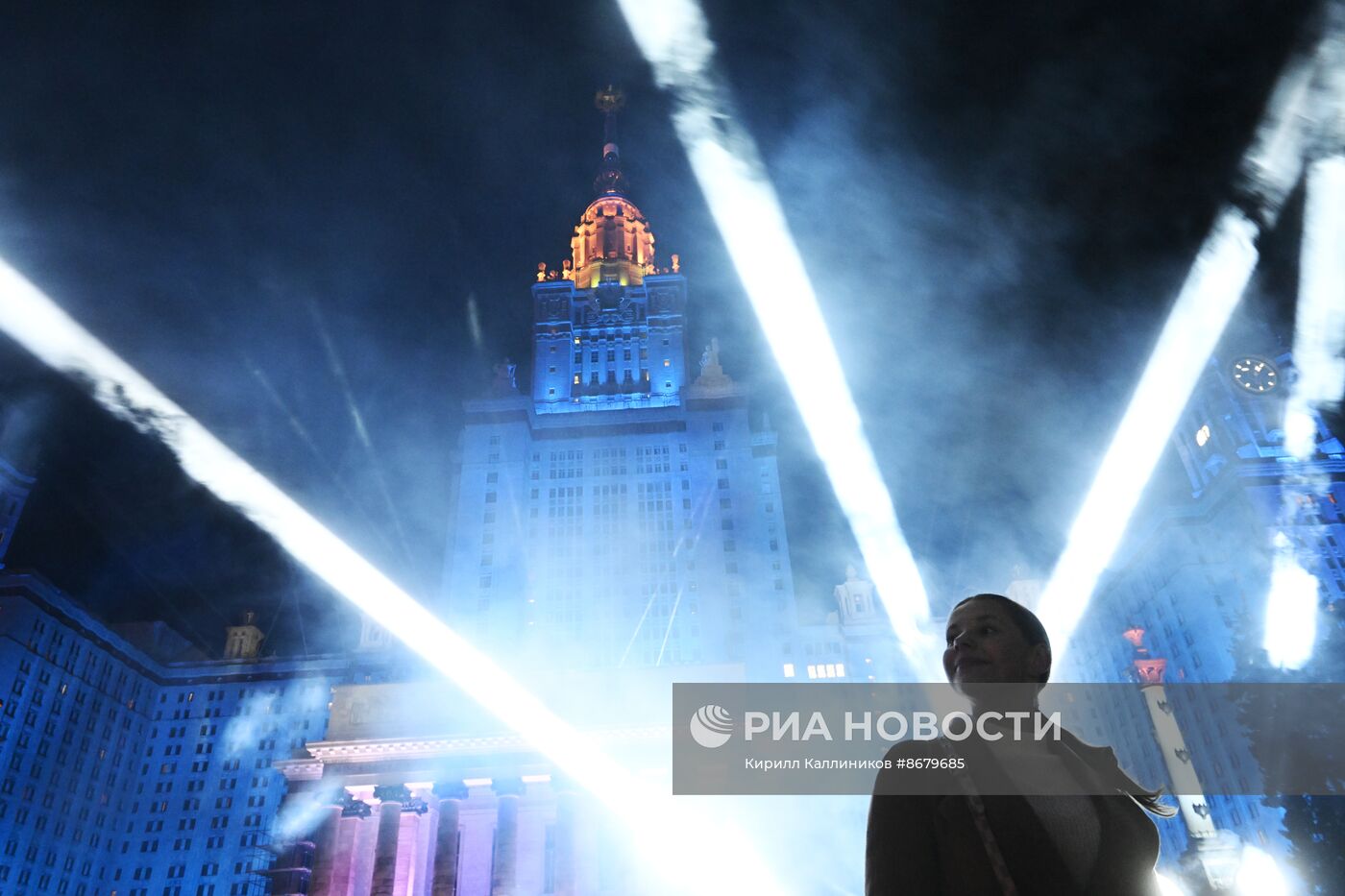 Празднование Дня Победы в Москве