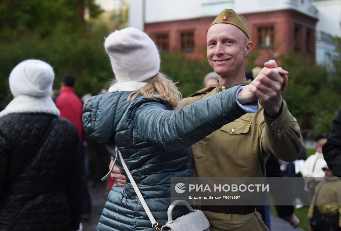 Празднование Дня Победы в Москве