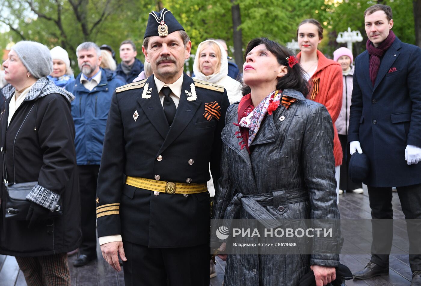 Празднование Дня Победы в Москве