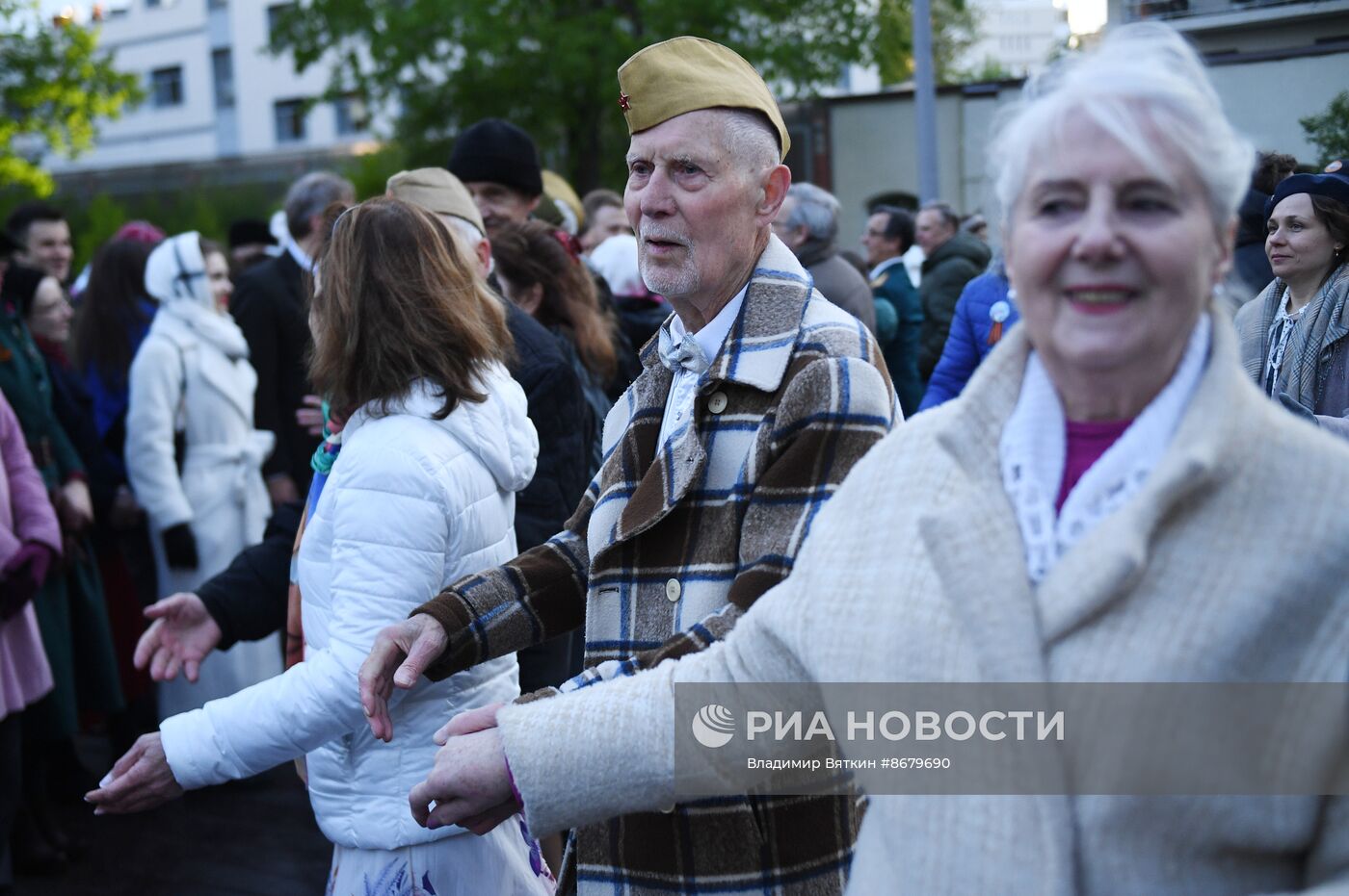 Празднование Дня Победы в Москве