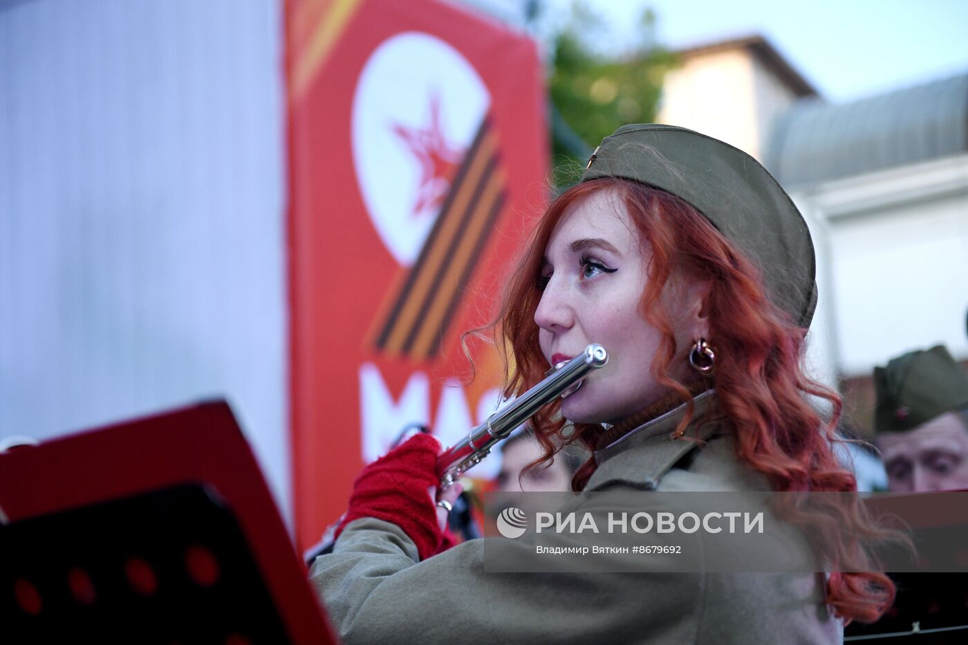 Празднование Дня Победы в Москве