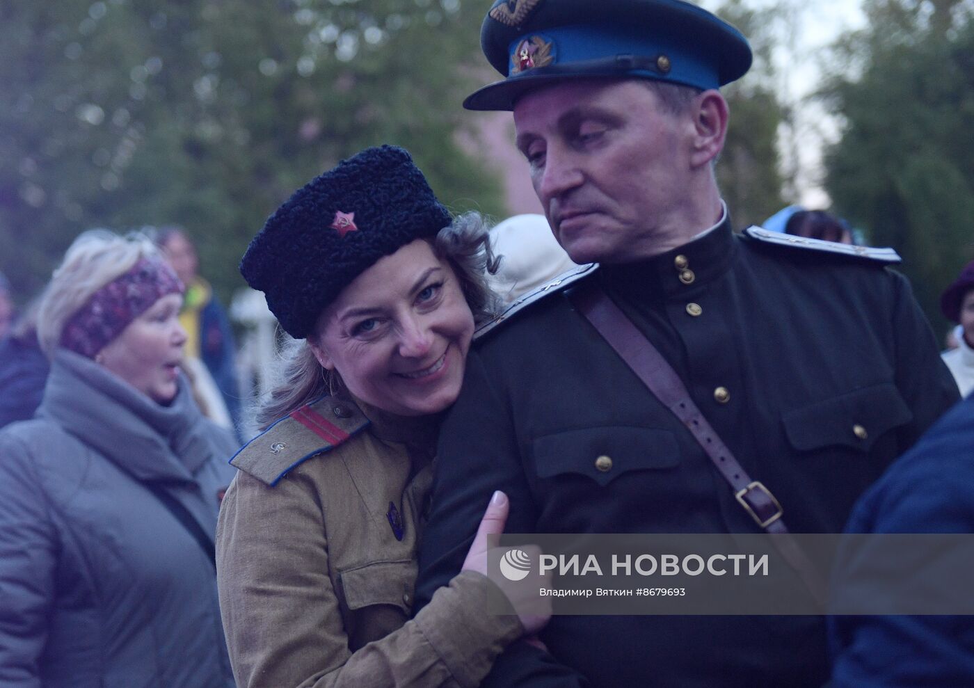 Празднование Дня Победы в Москве