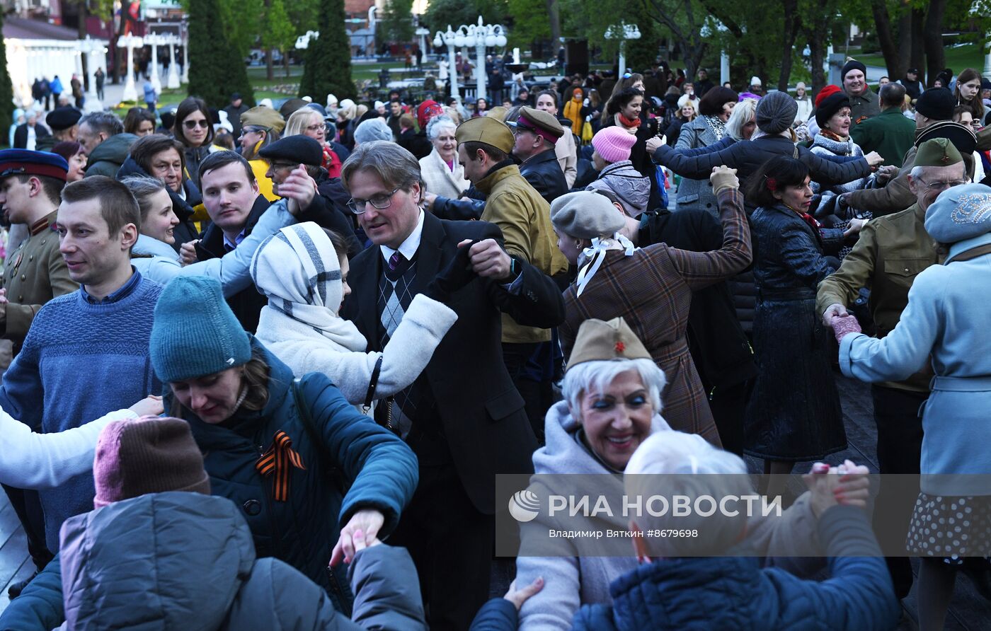 Празднование Дня Победы в Москве