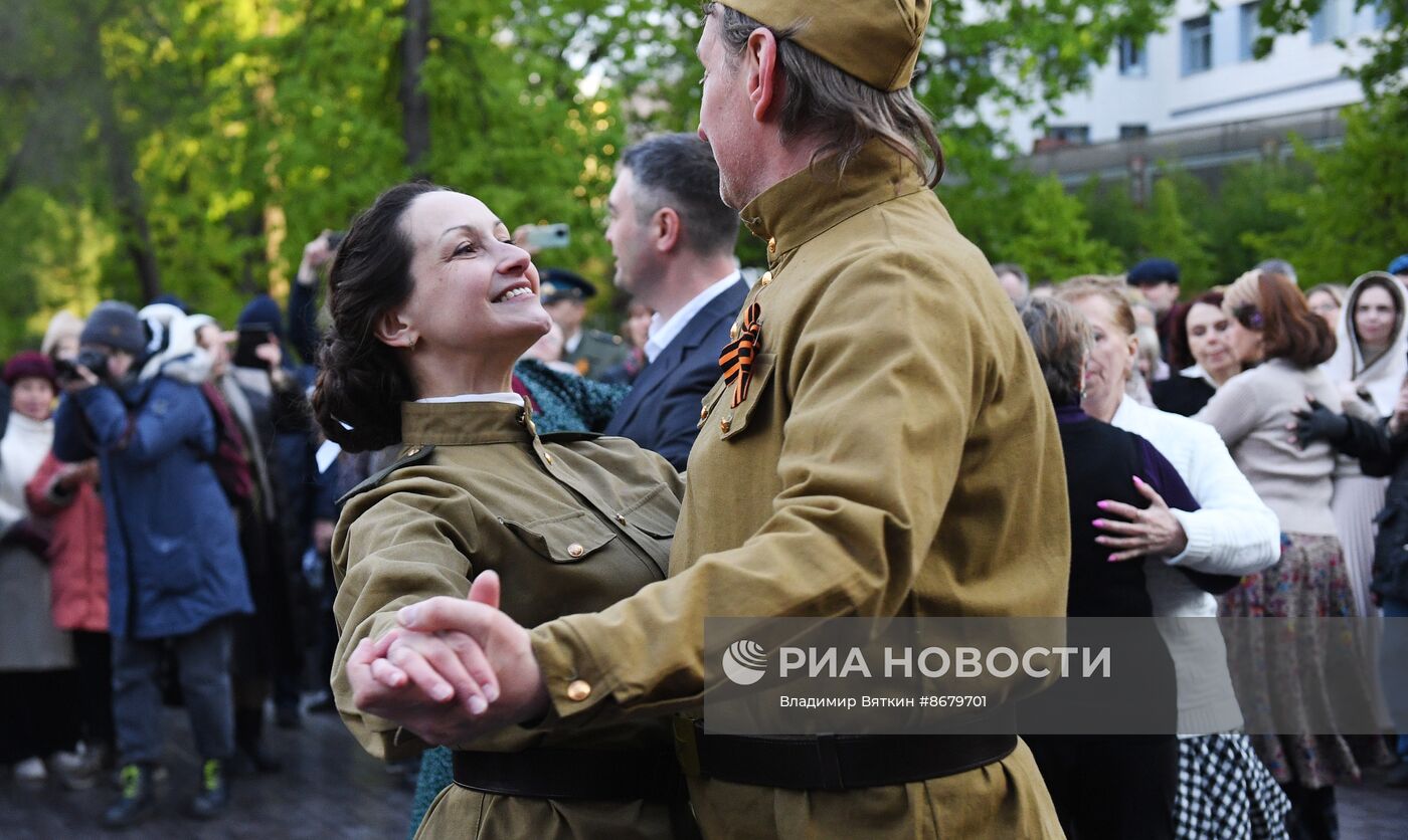 Празднование Дня Победы в Москве