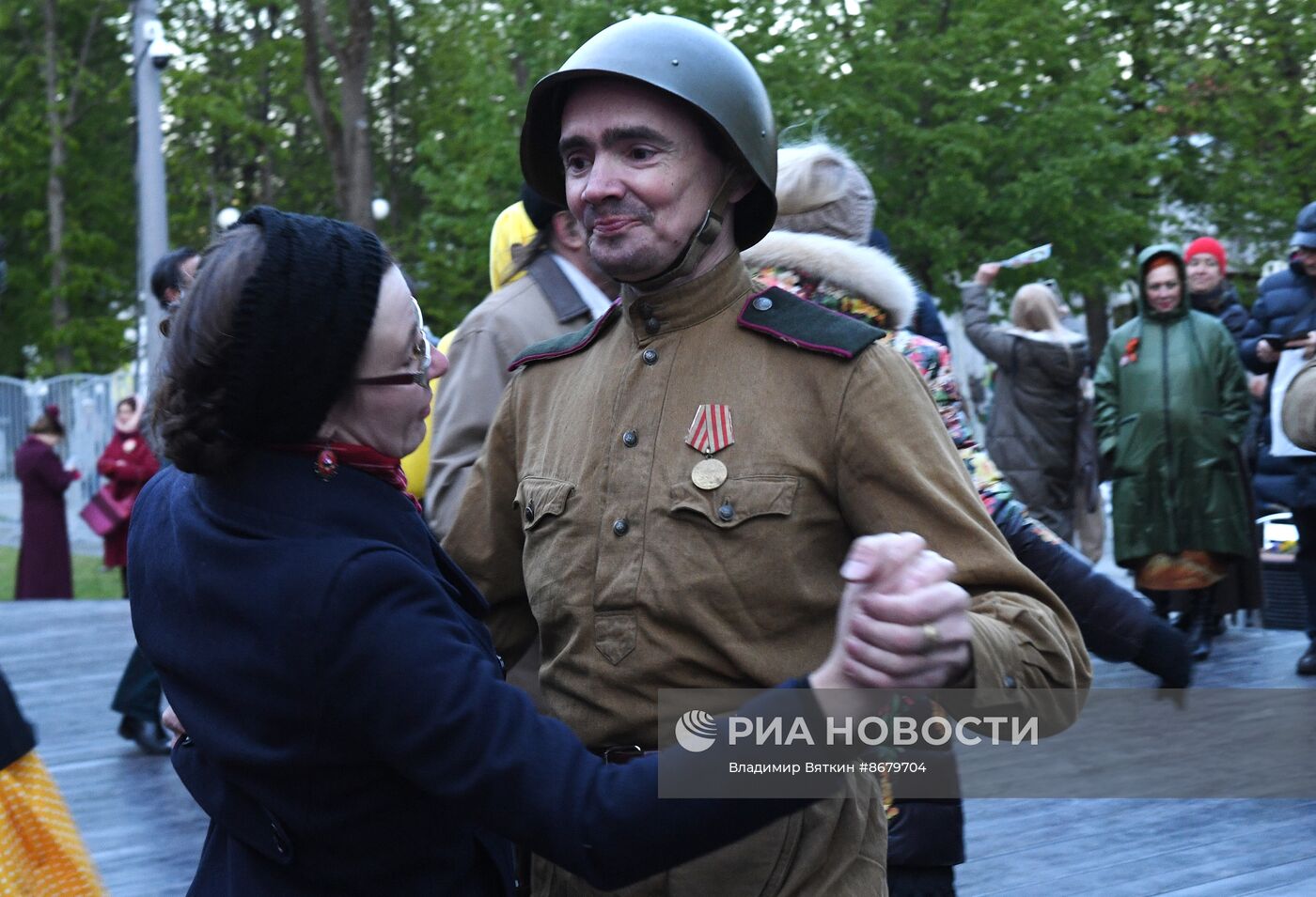 Празднование Дня Победы в Москве