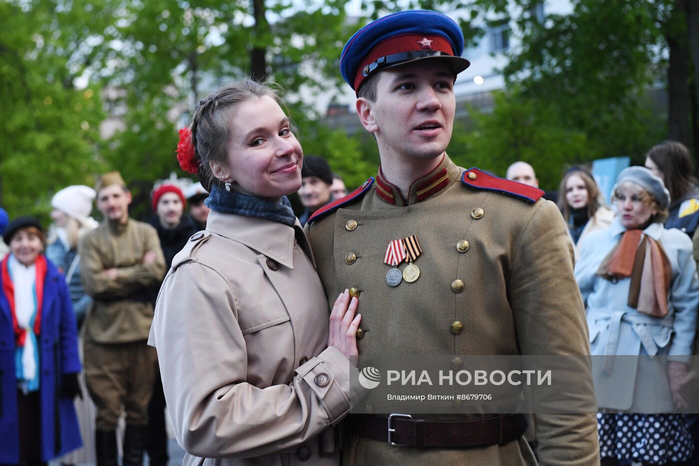 Празднование Дня Победы в Москве