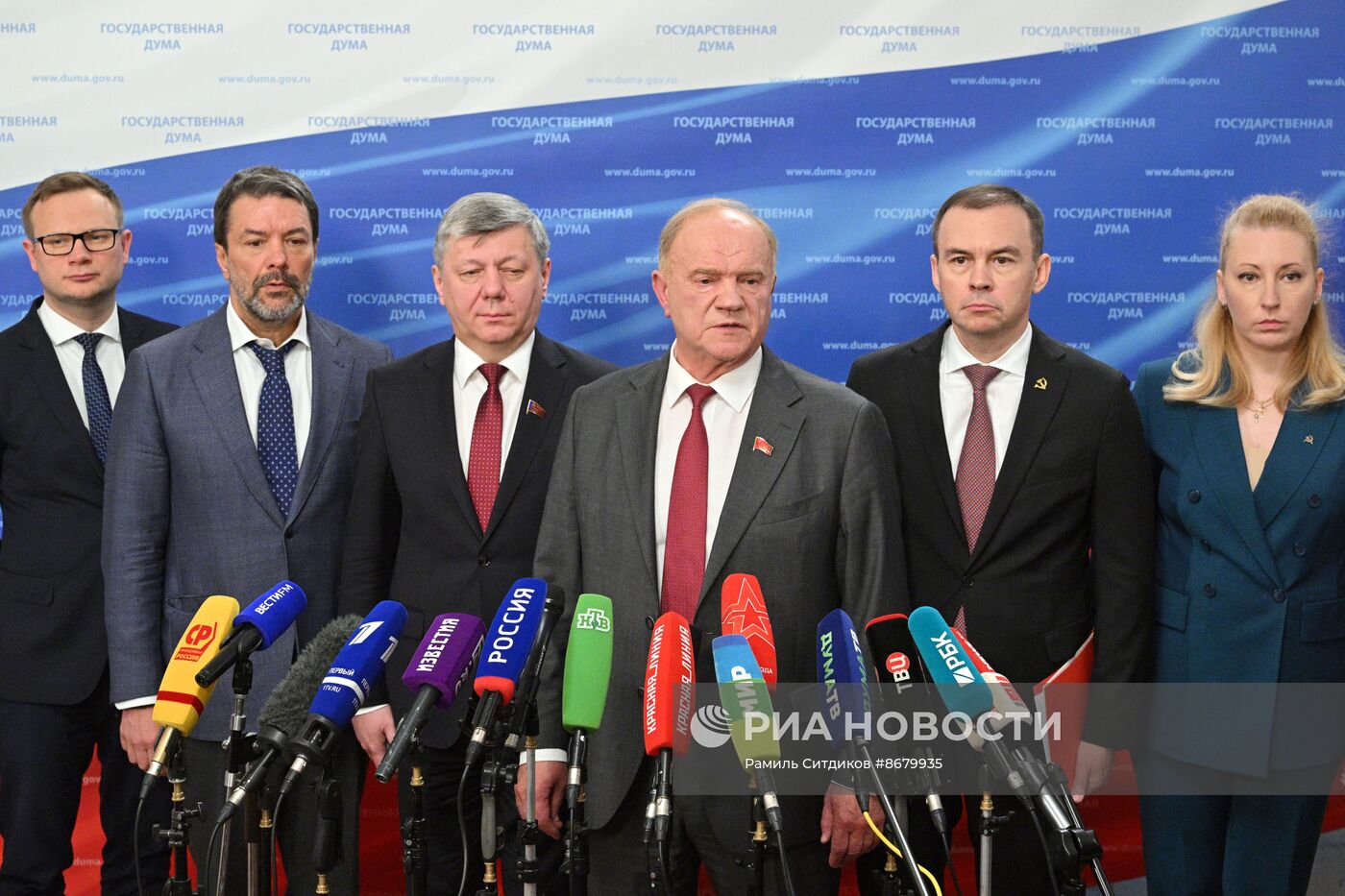 Утверждение кандидатуры председателя правительства в Госдуме РФ