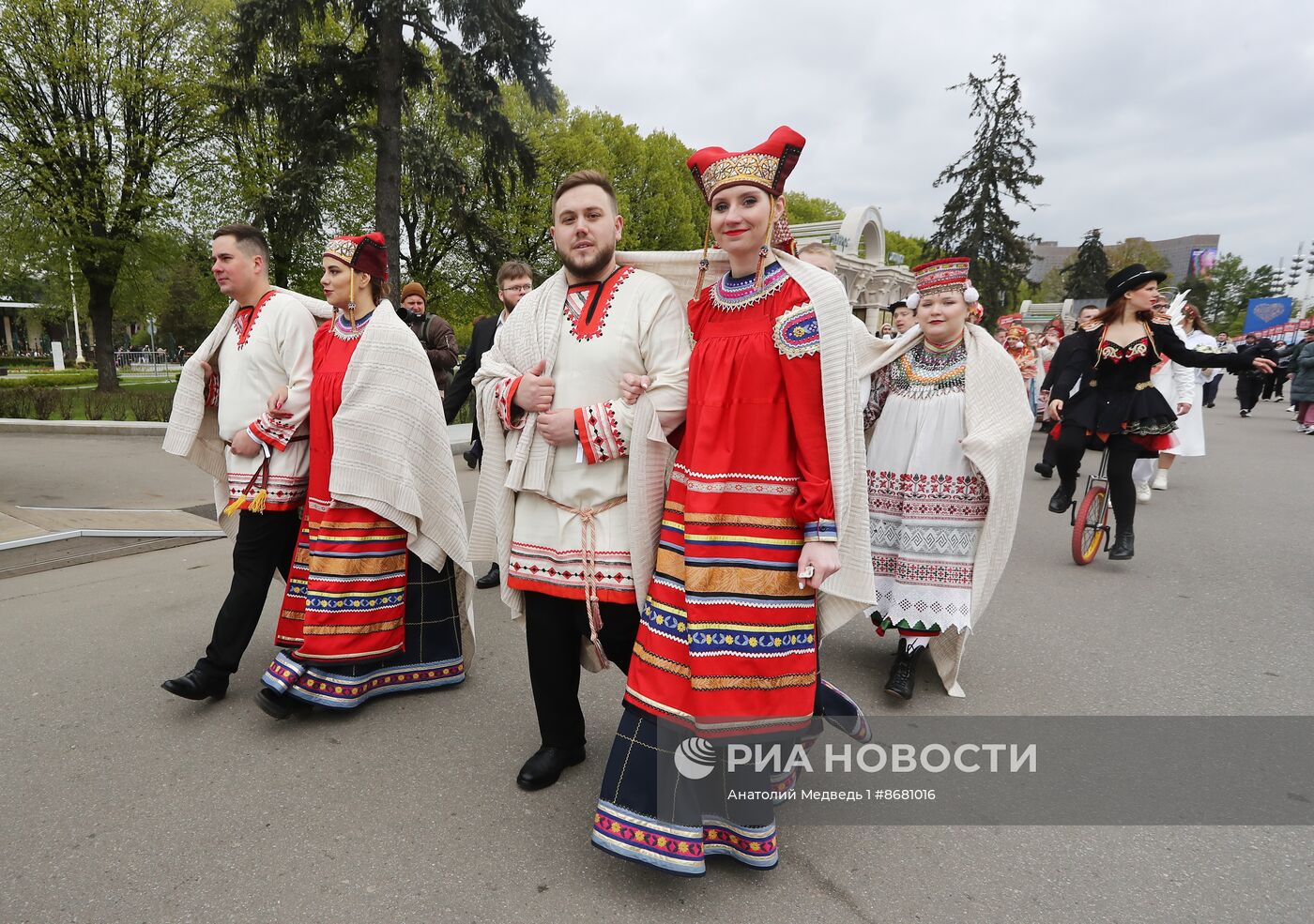 Выставка "Россия". Открытие первого Всероссийского свадебного фестиваля