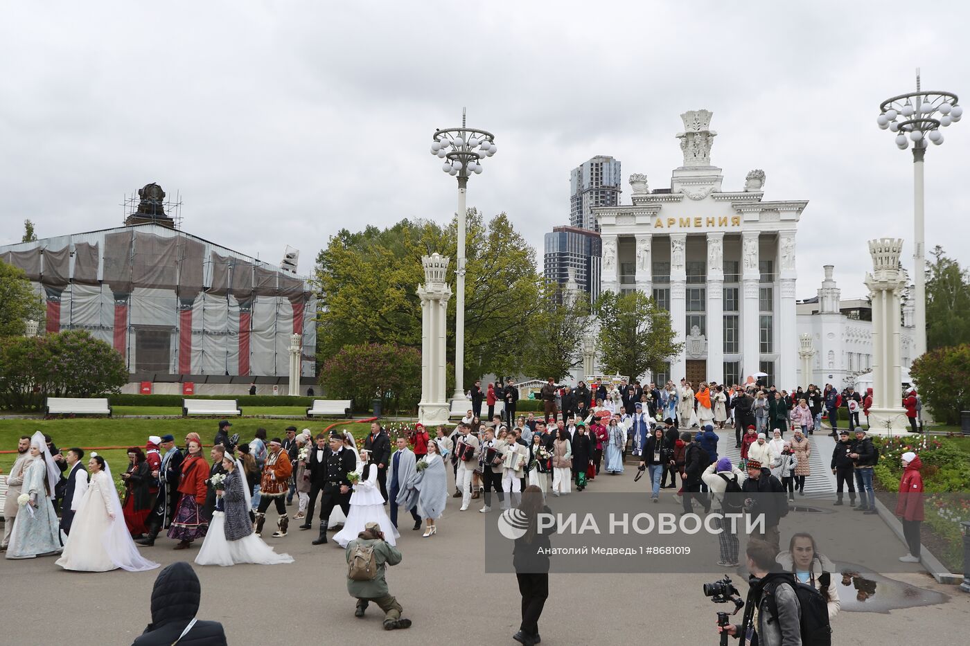 Выставка "Россия". Открытие первого Всероссийского свадебного фестиваля