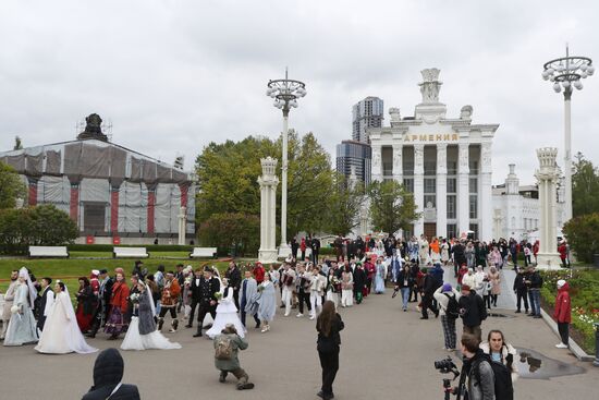 Выставка "Россия". Открытие первого Всероссийского свадебного фестиваля