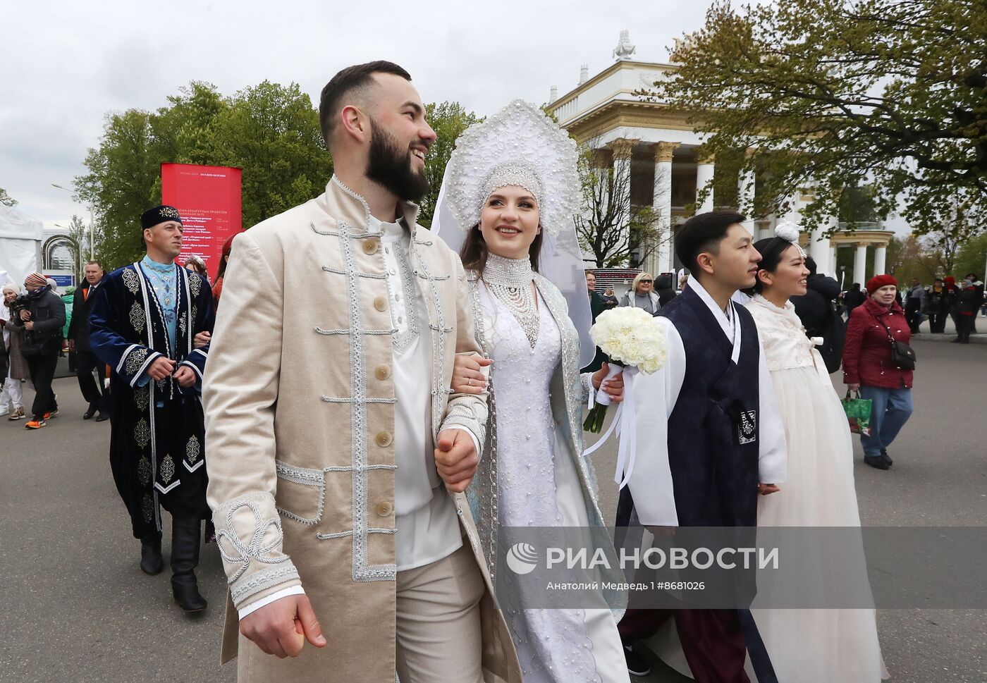 Выставка "Россия". Открытие первого Всероссийского свадебного фестиваля