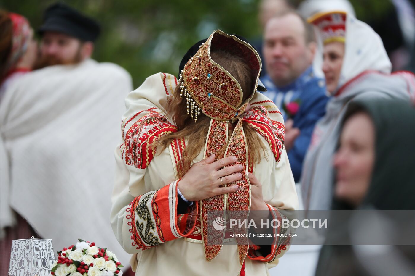 Выставка "Россия". Праздничный концерт для молодоженов в рамках Всероссийского свадебного фестиваля