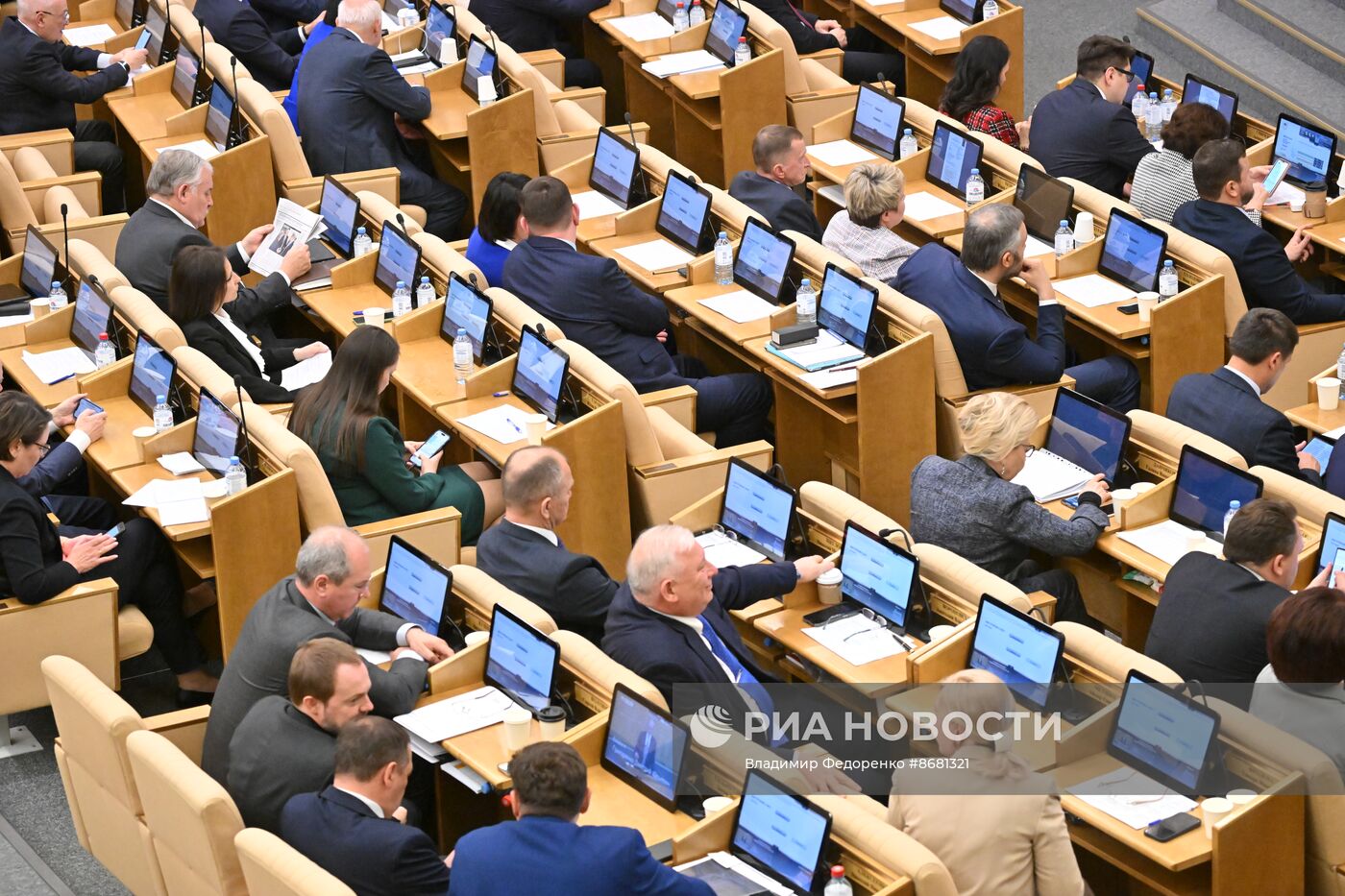 Пленарное заседание Государственной Думы РФ 
