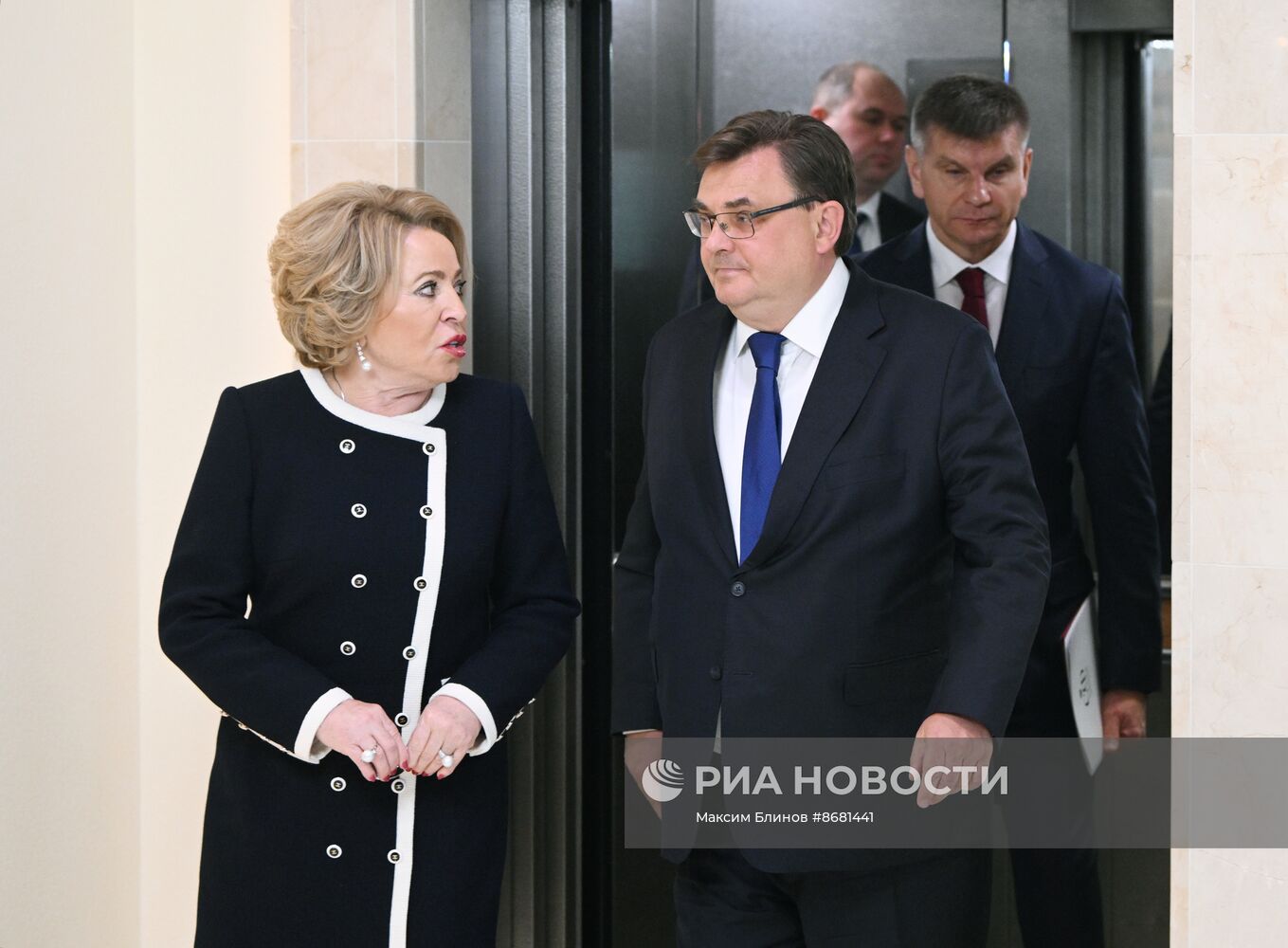 Рассмотрение кандидатур на пост глав силовых ведомств и МИД в Совете Федерации