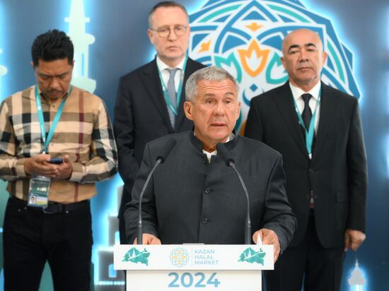 KAZANFORUM 2024. Открытие Торговой ярмарки Халяль