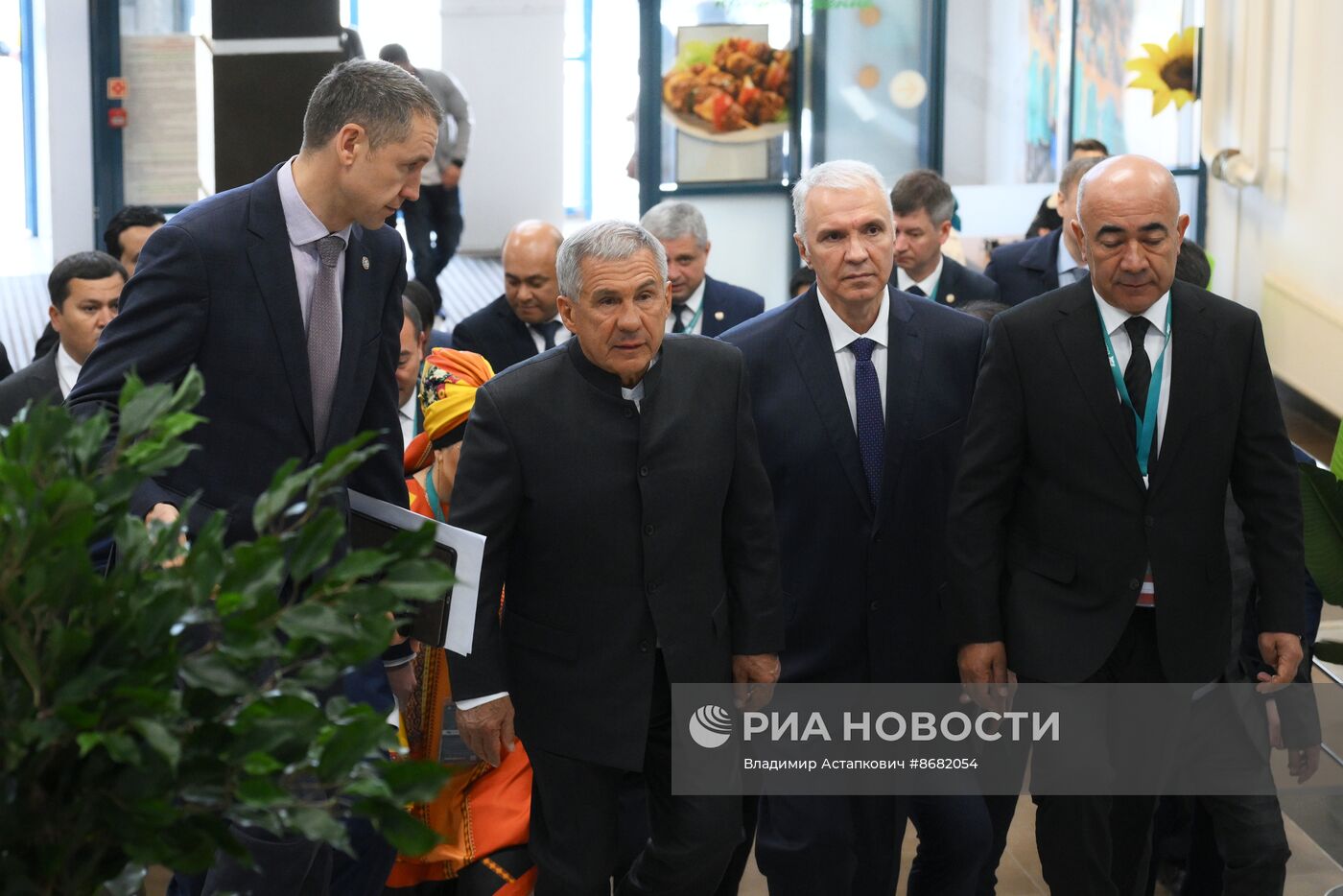 KAZANFORUM 2024. Открытие Торговой ярмарки Халяль