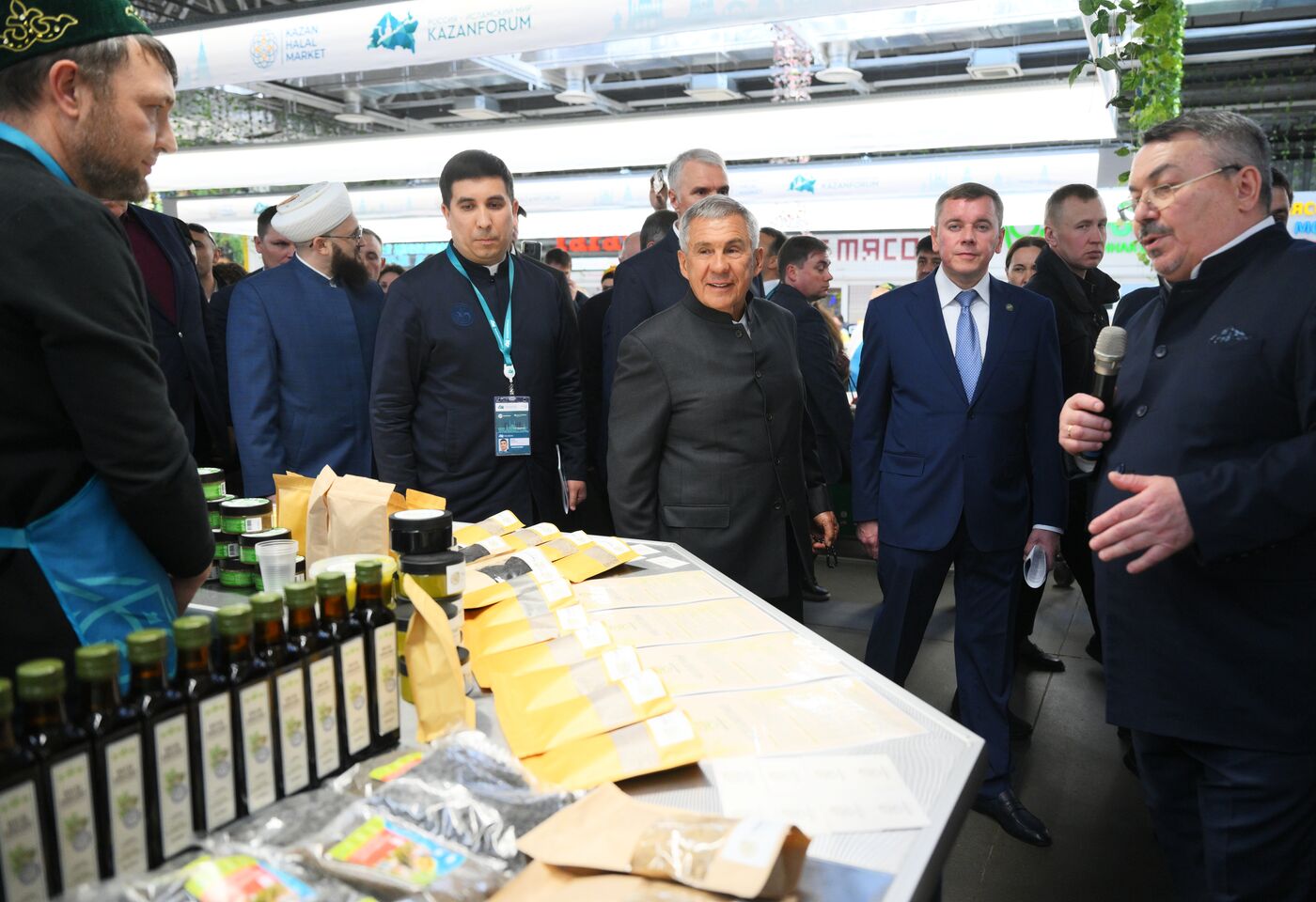 KAZANFORUM 2024. Открытие Торговой ярмарки Халяль