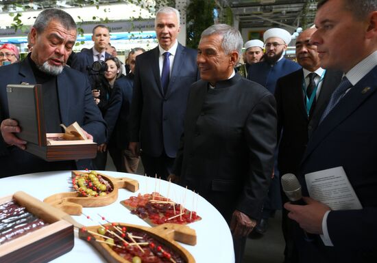 KAZANFORUM 2024. Открытие Торговой ярмарки Халяль