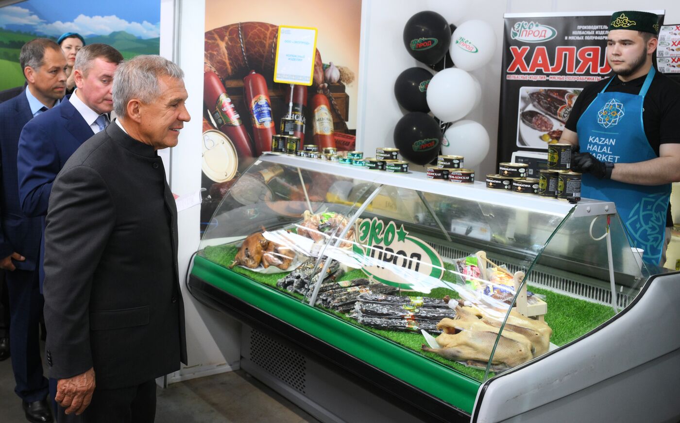 KAZANFORUM 2024. Открытие Торговой ярмарки Халяль