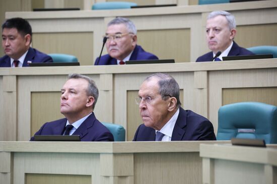 Заседание Совета Федерации