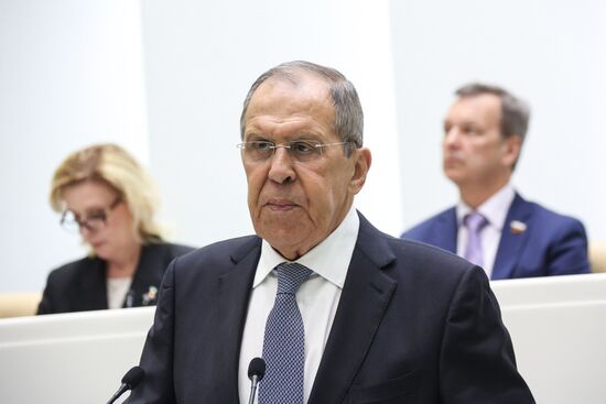 Заседание Совета Федерации