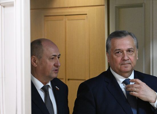 Заседание Совета Федерации 