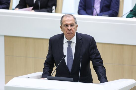 Заседание Совета Федерации