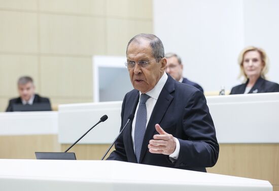 Заседание Совета Федерации