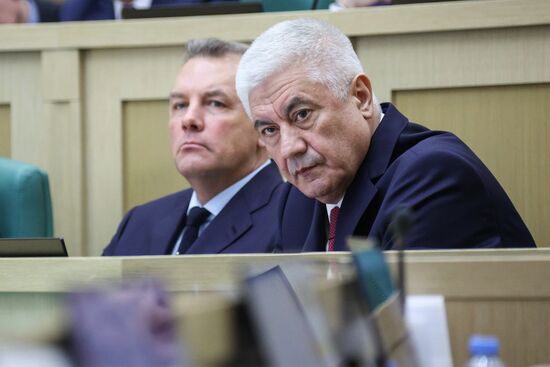 Заседание Совета Федерации