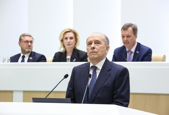 Заседание Совета Федерации