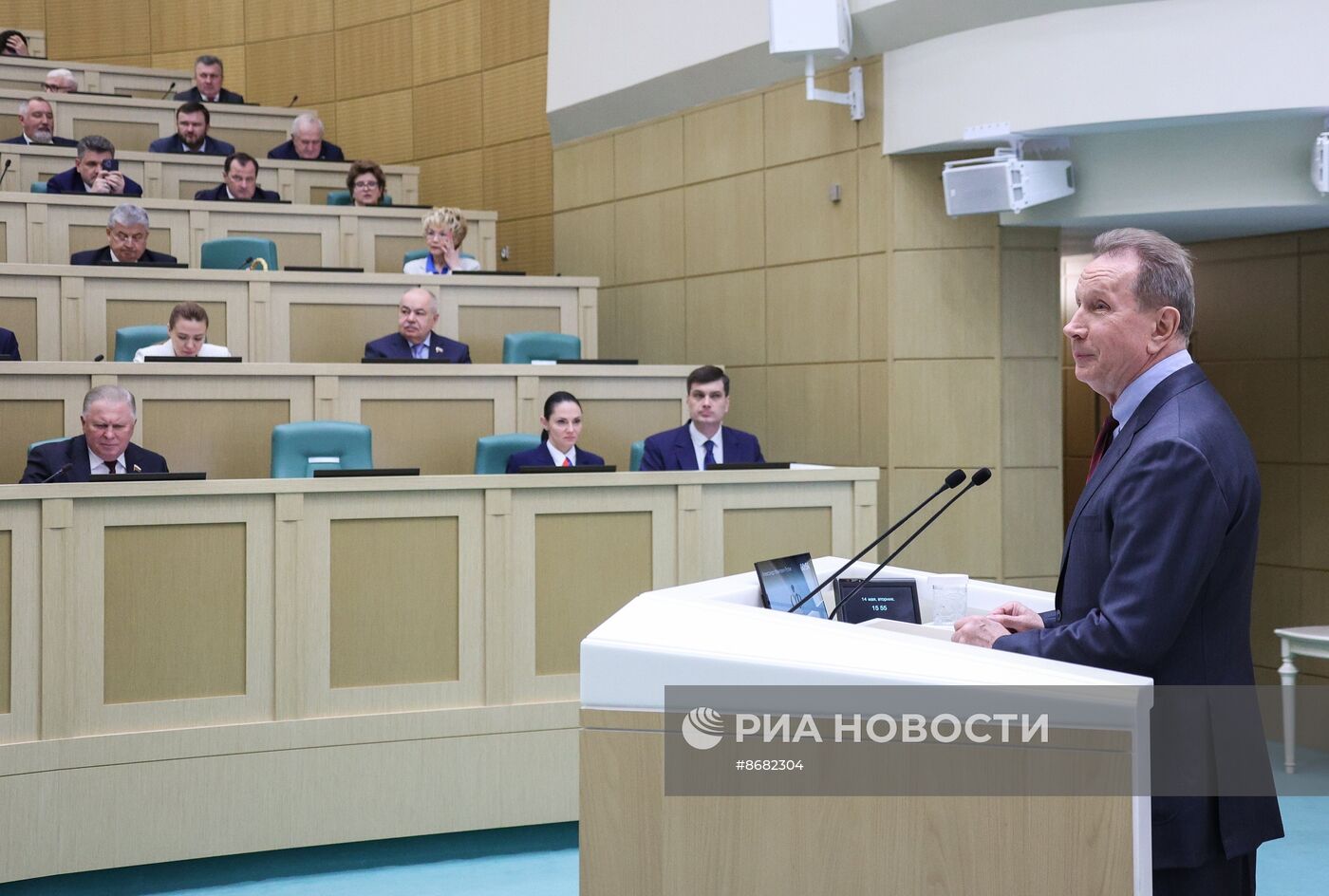 Заседание Совета Федерации