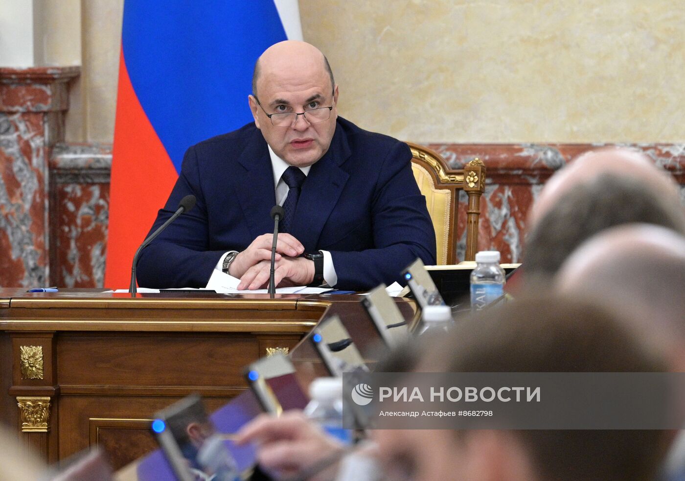 Первое заседание правительства РФ в новом составе