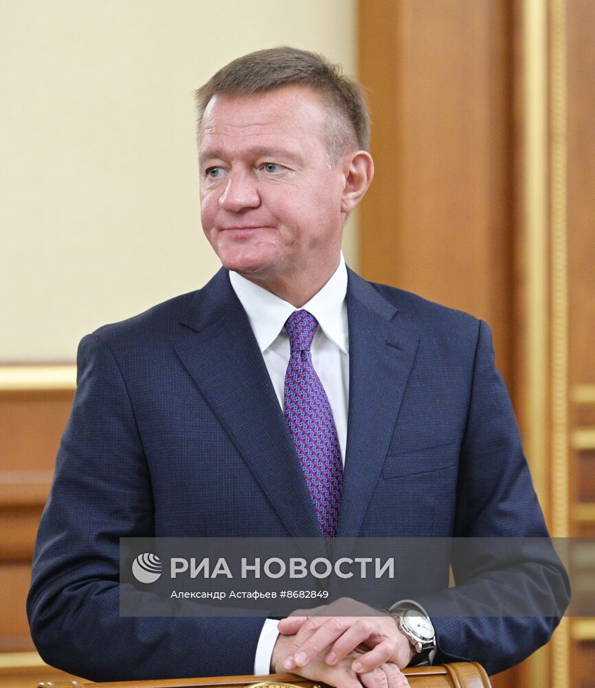 Первое заседание правительства РФ в новом составе