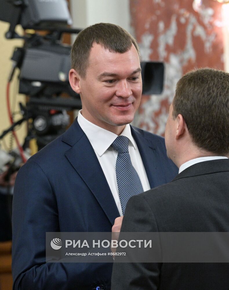 Первое заседание правительства РФ в новом составе