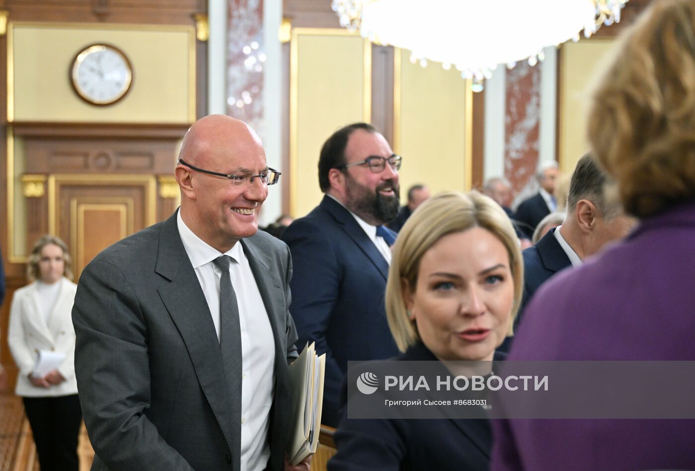 Первое заседание правительства РФ в новом составе