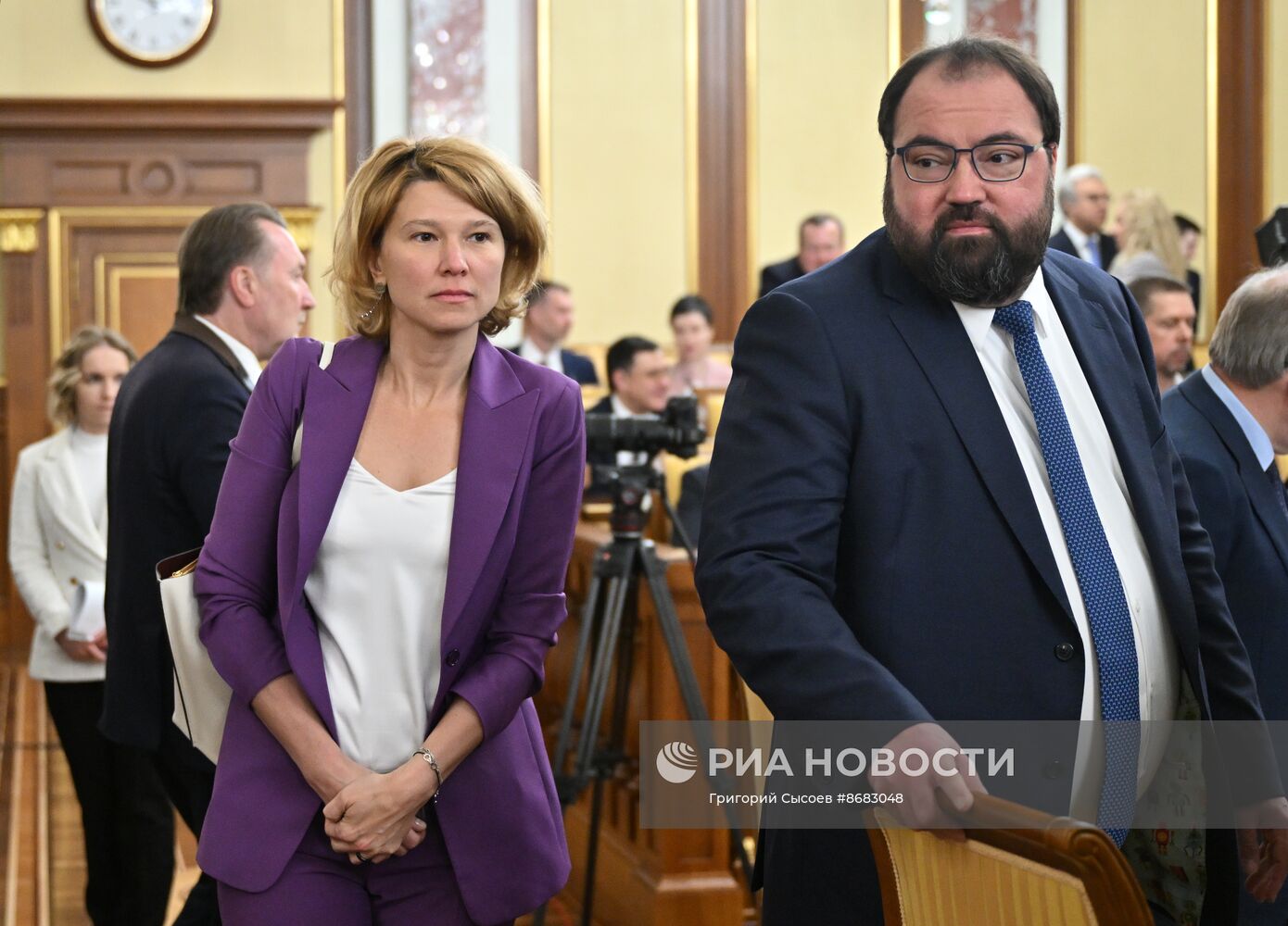 Первое заседание правительства РФ в новом составе