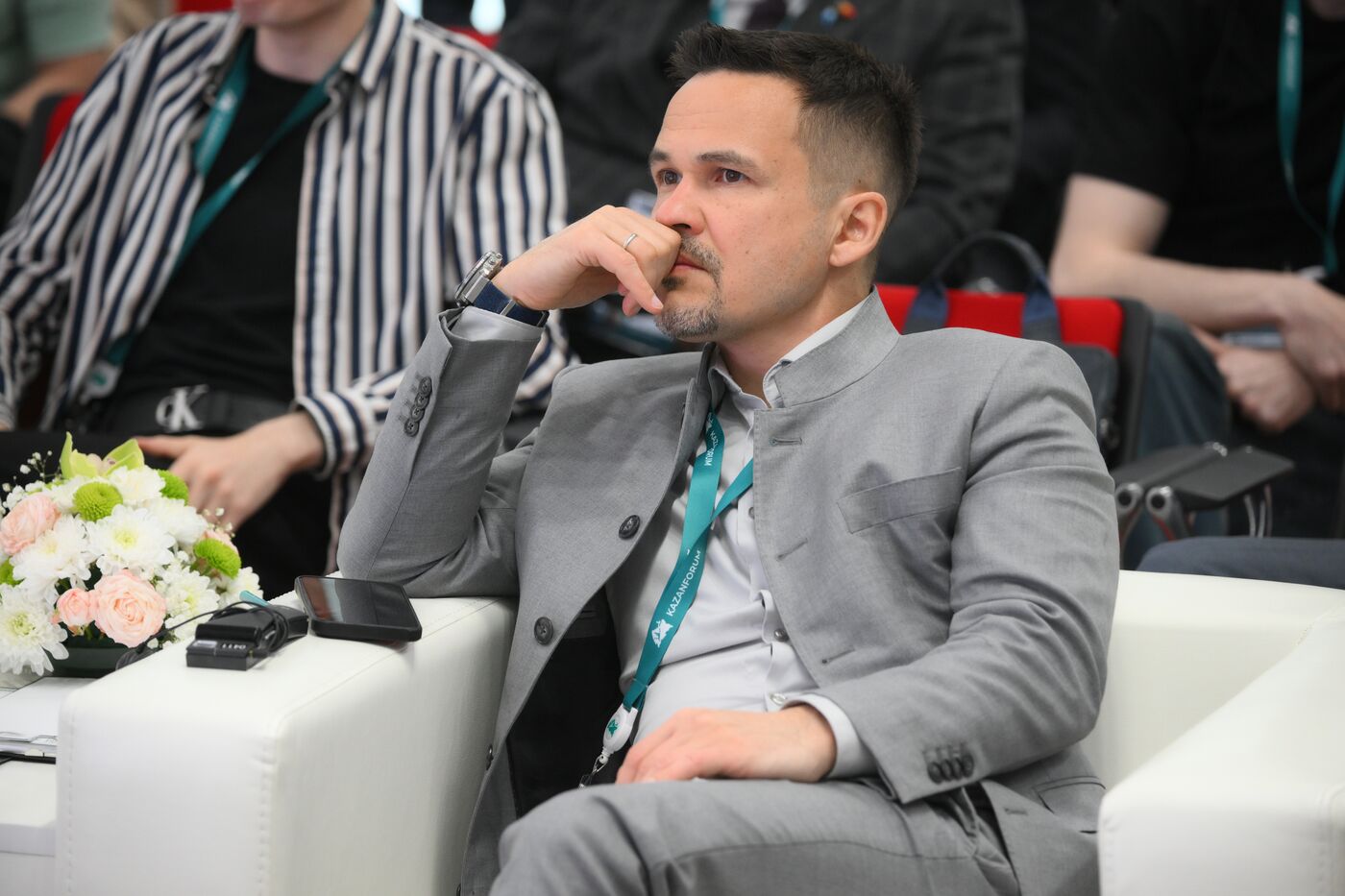 KAZANFORUM 2024. Презентация стартапов финалистов в формате питч-сессии перед экспертами