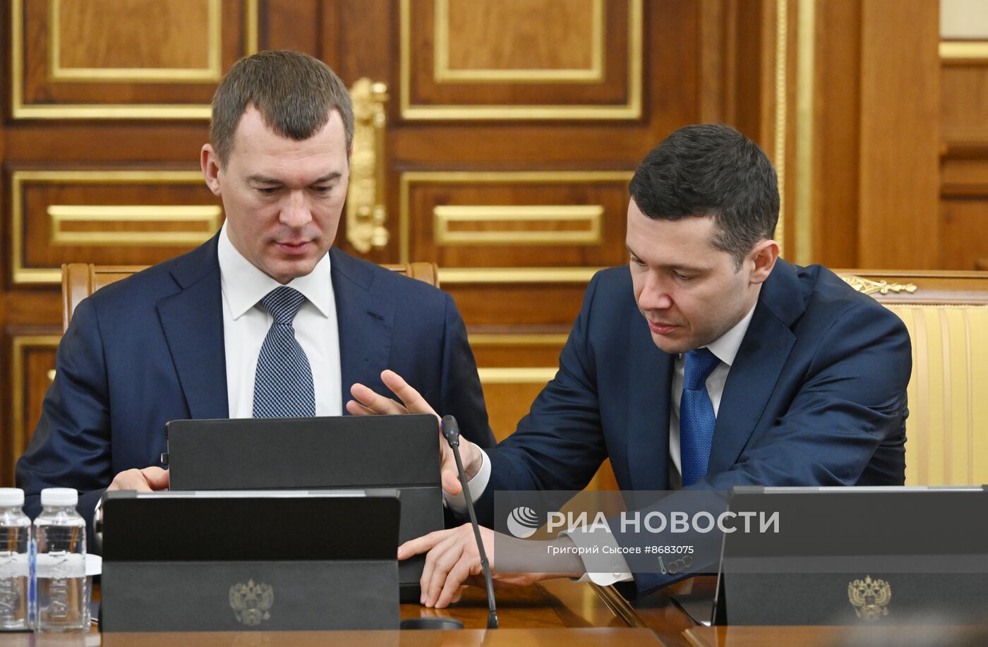 Первое заседание правительства РФ в новом составе