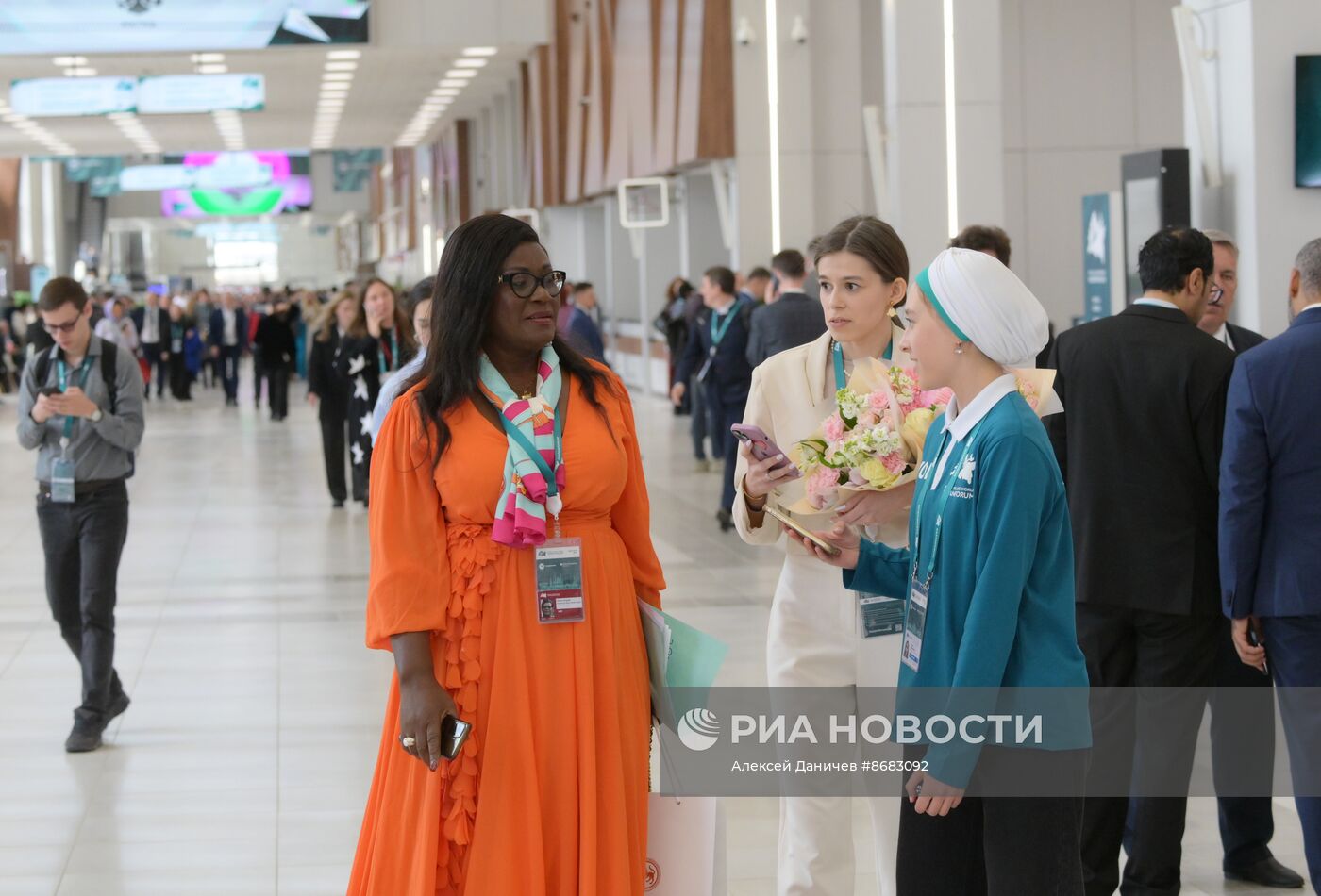 Работа форума "Россия - исламский мир: KAZANFORUM" 2024