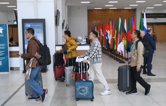 Работа форума "Россия - исламский мир: KAZANFORUM" 2024