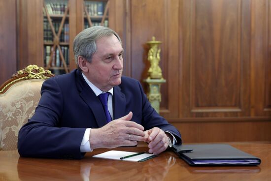 Президент Владимир Путин провел встречу с Николаем Шульгиновым