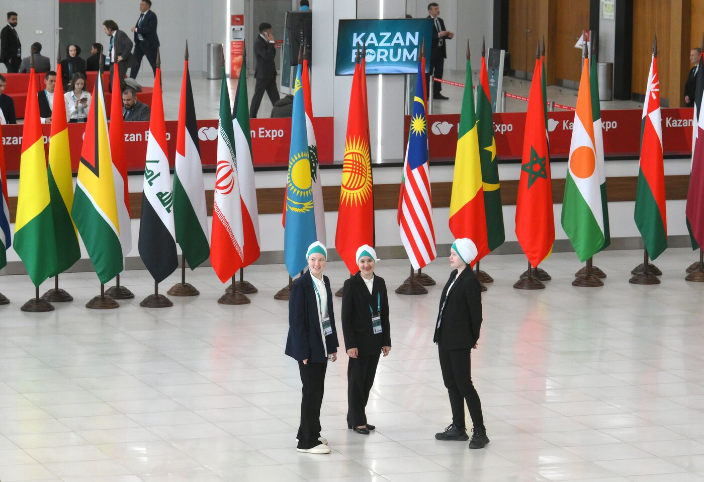 Работа форума "Россия - исламский мир: KAZANFORUM" 2024
