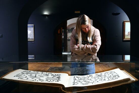 KAZANFORUM 2024. Открытие выставки "Живая традиция" в Национальном музее Республики Татарстан